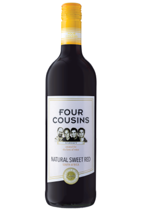 Four Cousins Natural Sweet Red Wine 750ml