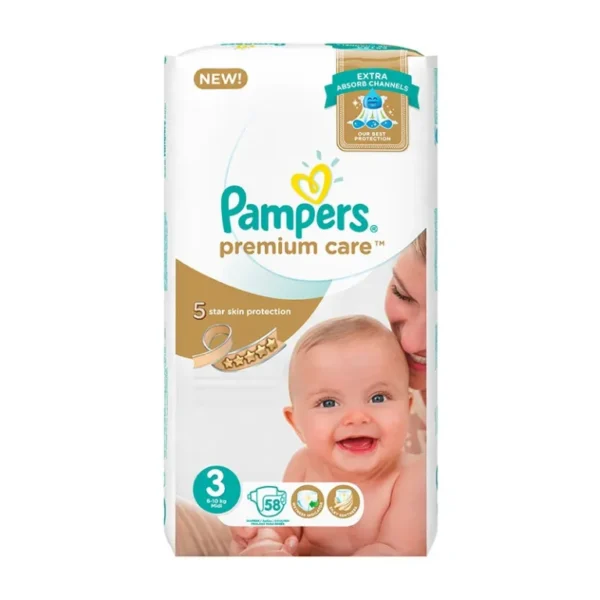 Pampers Premium Care Pants (Sizes: 3, 4, 5, 6) - Image 2