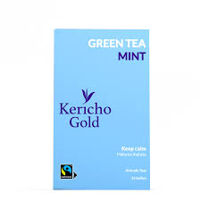 Kericho Gold Green Tea Mint, Pack of 25 Tea Bags